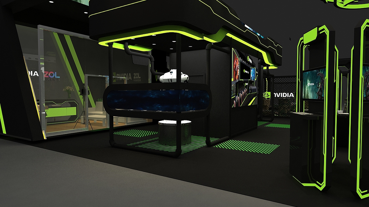 科技小展（图ZMTY1NDQ5MDQ0） - 展陈设计 - 站酷设计师GavinDY原创素材 - 站酷ZCOOL