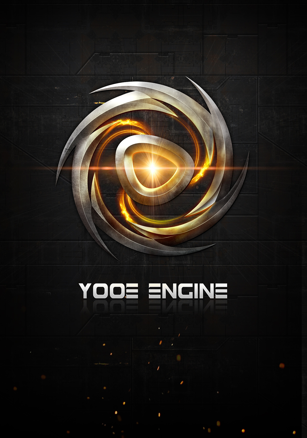 冰与火之歌游戏引擎logo设计