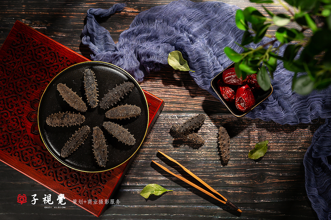 淡干海参（图ZMjQ2NDEyMzA0） - 产品摄影 - 站酷设计师谷子视觉商业摄影原创素材 - 站酷ZCOOL