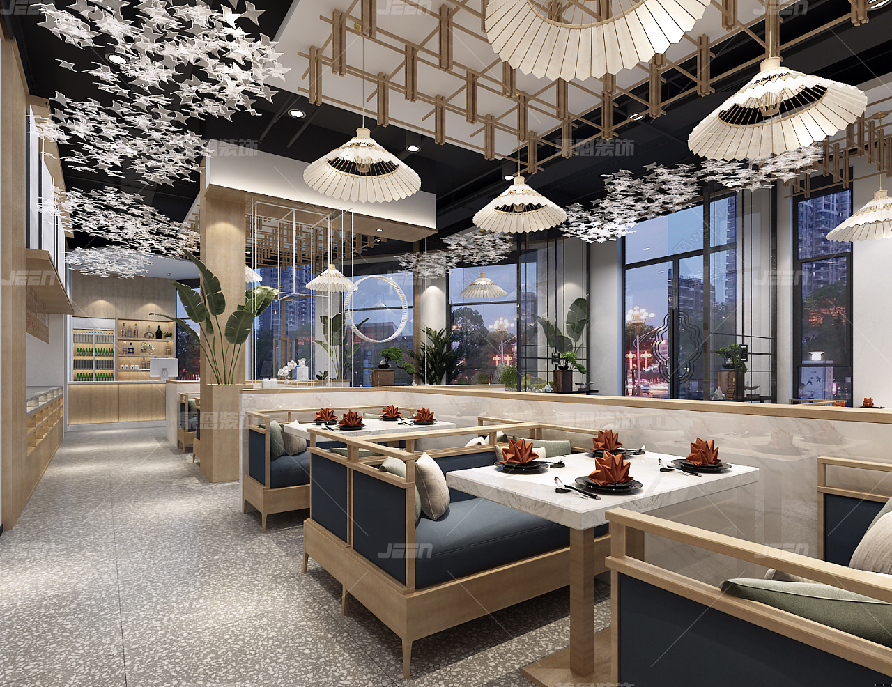 生态酿酒园区中餐厅_中餐厅设计效果图_中餐厅案例|空间|酒店餐饮设计