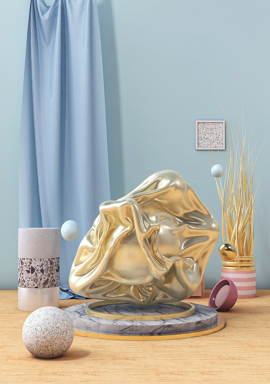 C4D-日常练习作品（图ZMTQ0MzA2MzM2） - 其他三维 - 站酷设计师Cynkk原创素材 - 站酷ZCOOL