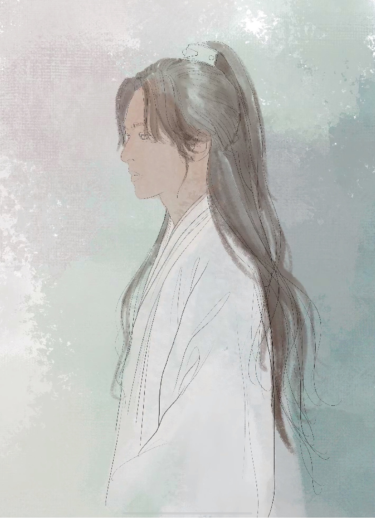 【山河令】周子舒（图ZMjQ5MjI0MDEy） - 绘画 - 站酷设计师月溪鸣原创素材 - 站酷ZCOOL