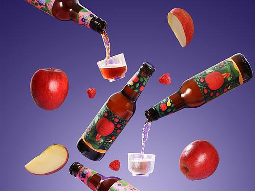 均衡酿造果酒-饮料拍摄|美食摄影|杭州乐柠产品摄影