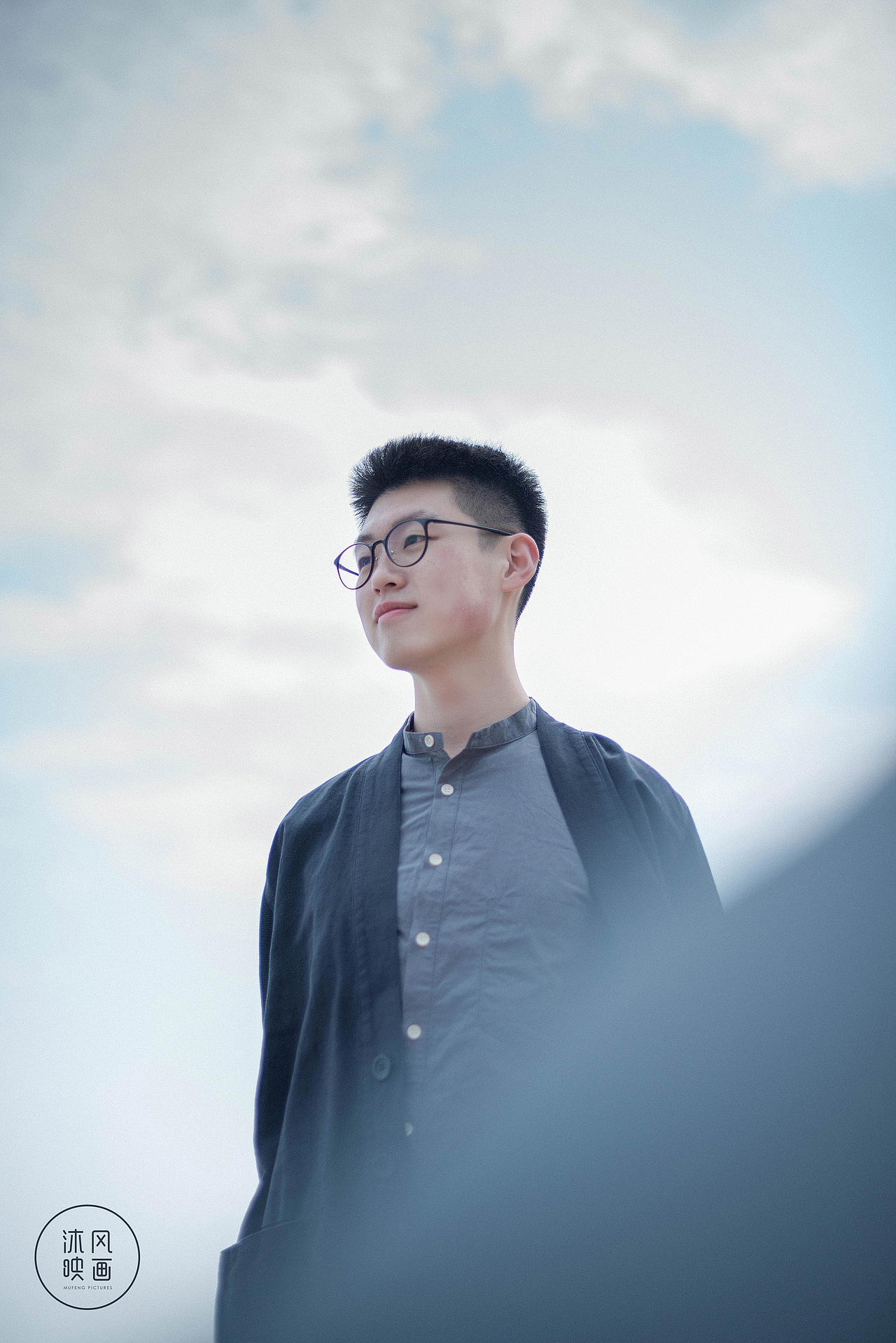 海边日系清新人像