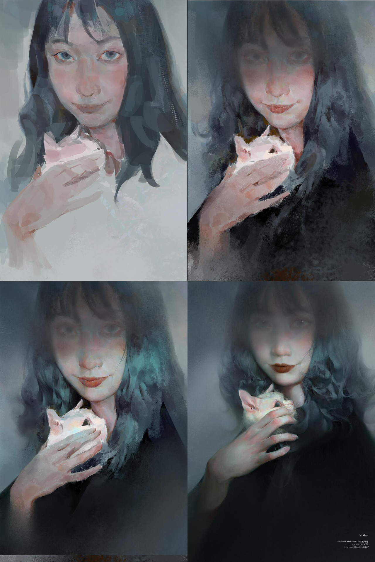 Mocha（附过程图）（图ZMTU4MDM3MzI4） - 创作习作 - 站酷设计师Xision原创素材 - 站酷ZCOOL