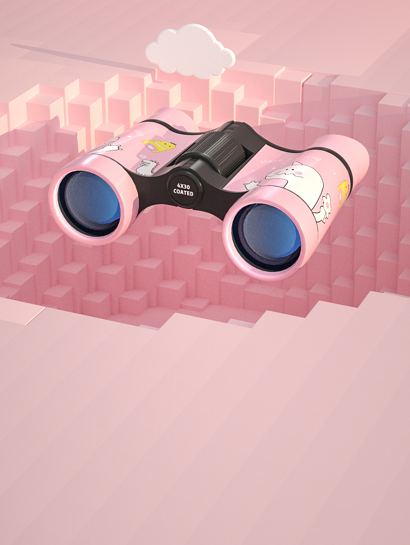 清让品牌-儿童望远镜|动画视频|三维宣传片|C4D栏目