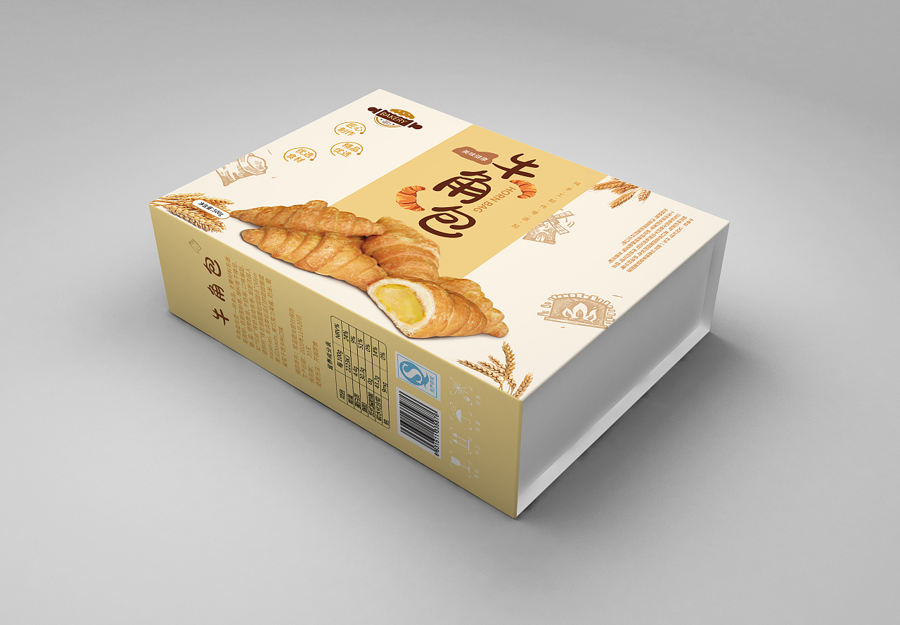 牛角包|平面|包装|小仝平面之路 - 原创作品 - 站酷 (zcool)