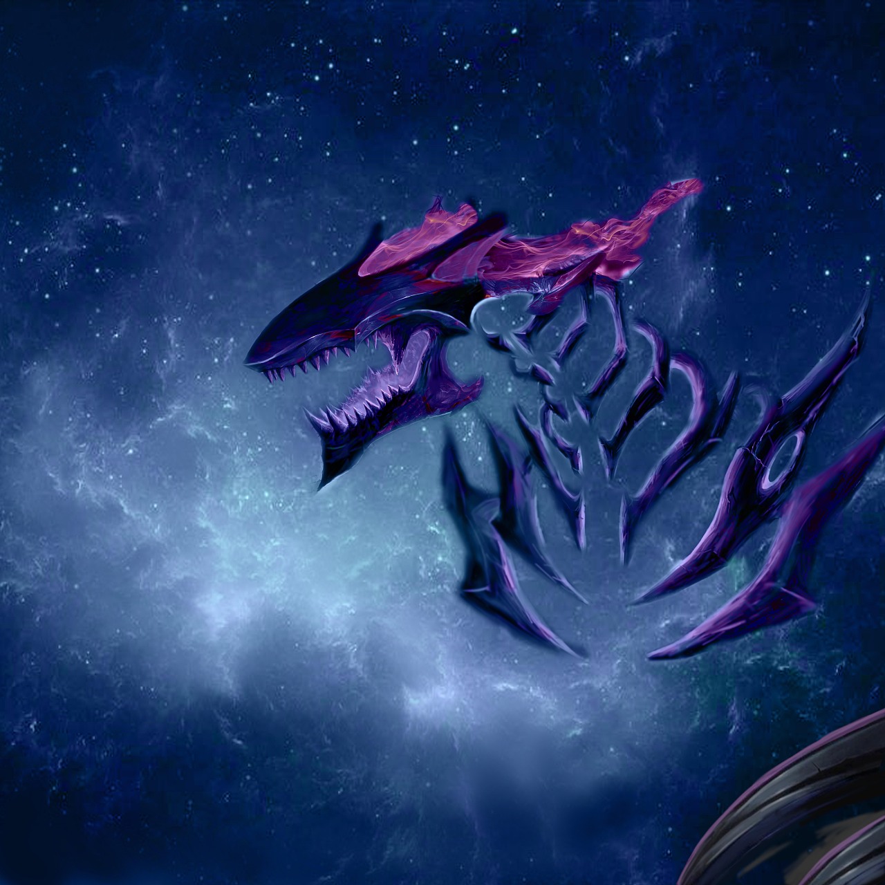 想自己画个英雄皮肤。还在找感觉。期待成品