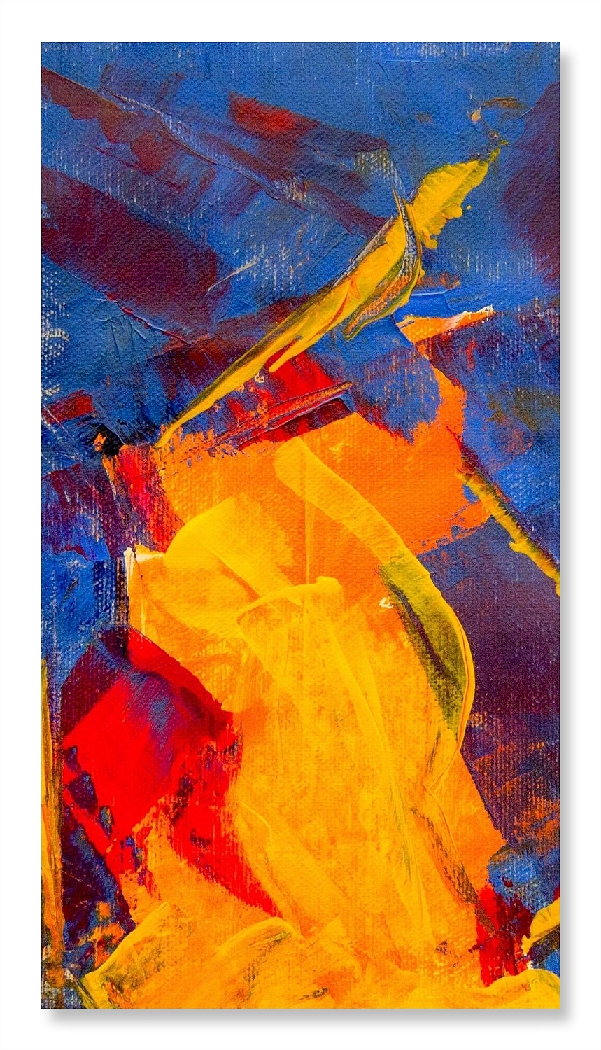 刘浪抽象油画作品集巨物乱相