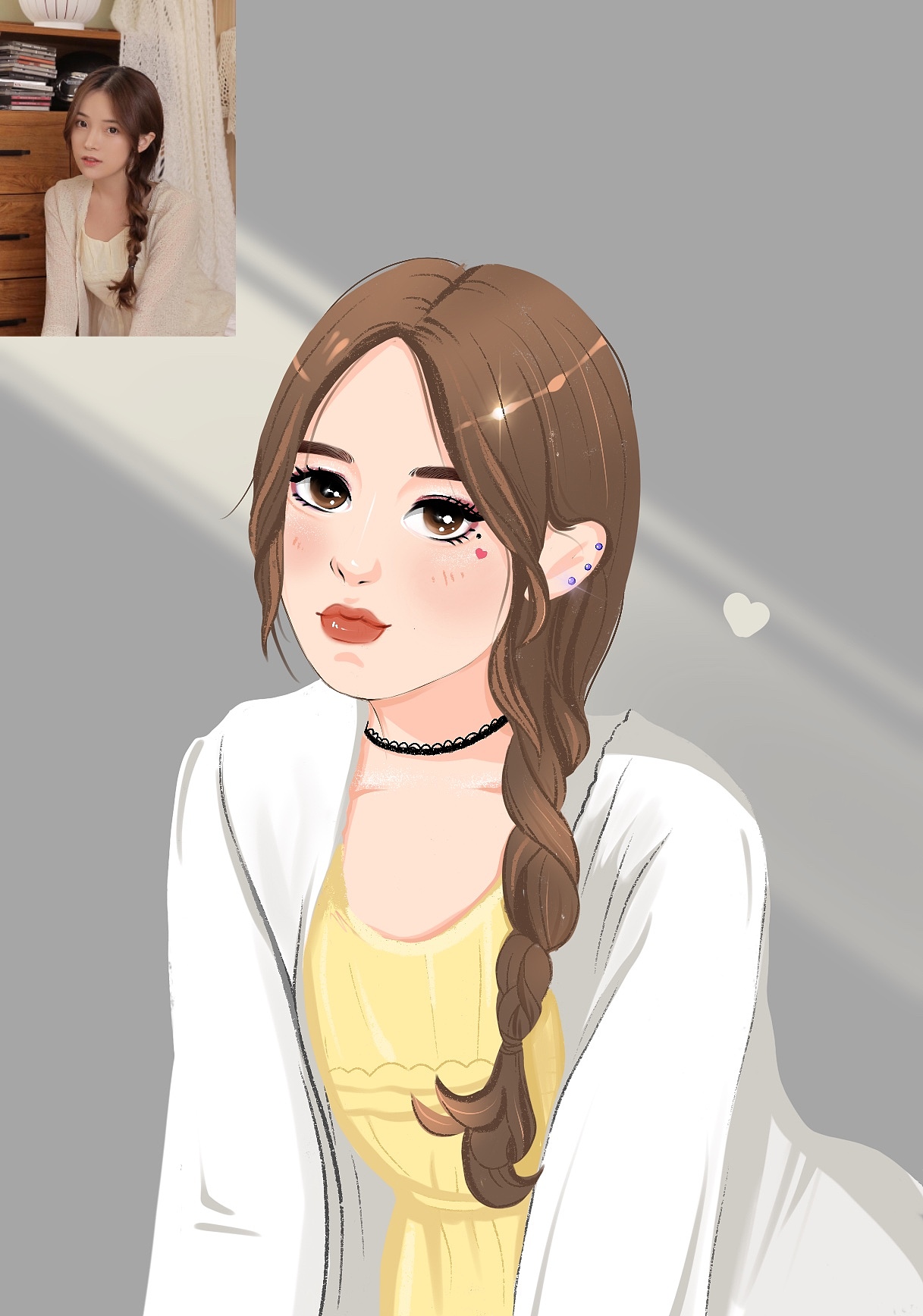 人物插画练习（图ZMjM3ODk2MTA4） - 创作习作 - 站酷设计师小艺杂货铺原创素材 - 站酷ZCOOL