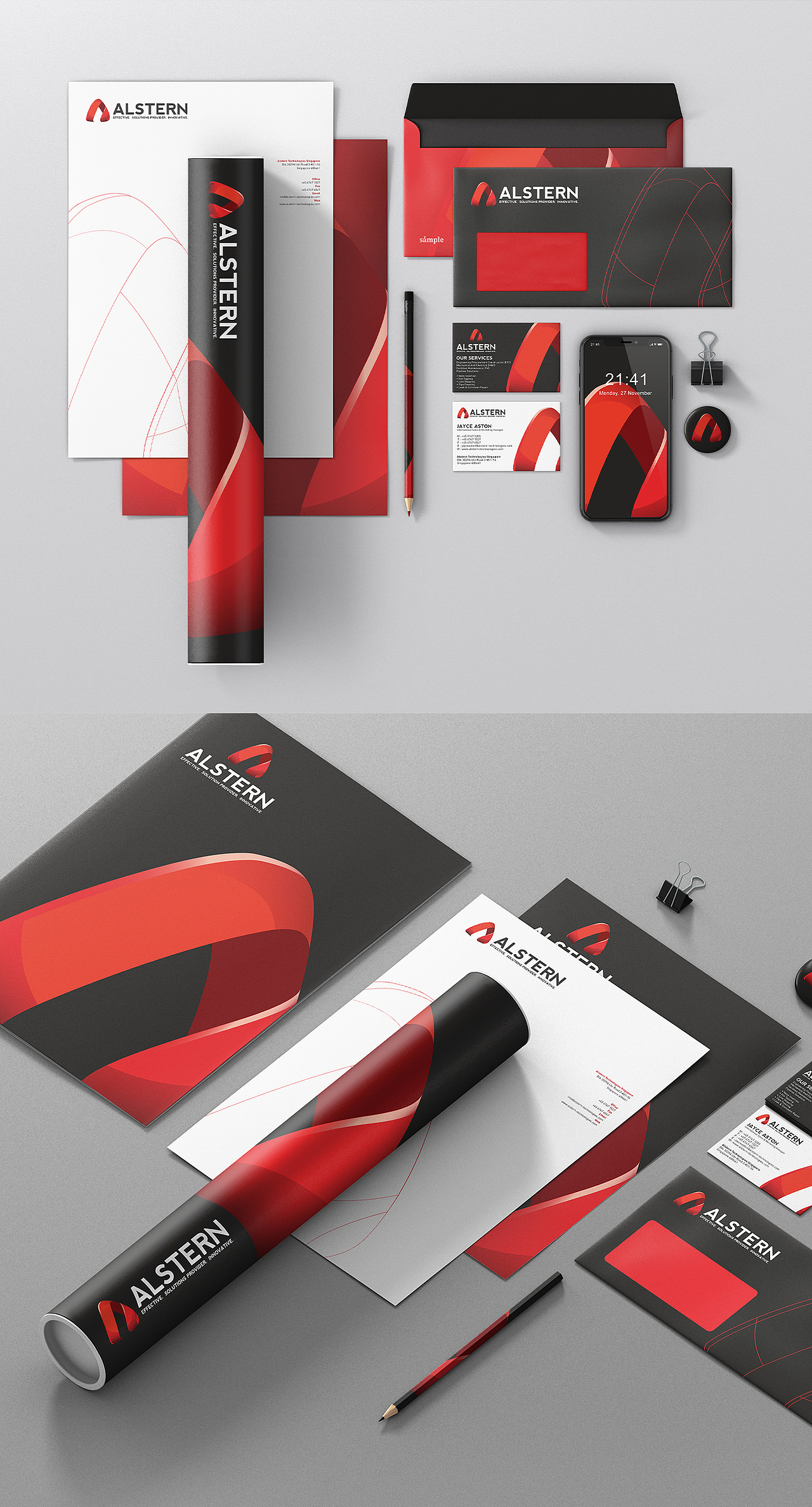 Alstern Technologies Singapore - Branding design(图ZMjA3ODI5NzQ0) - 品牌 - 站酷设计师rayzong原创素材 - 站酷ZCOOL