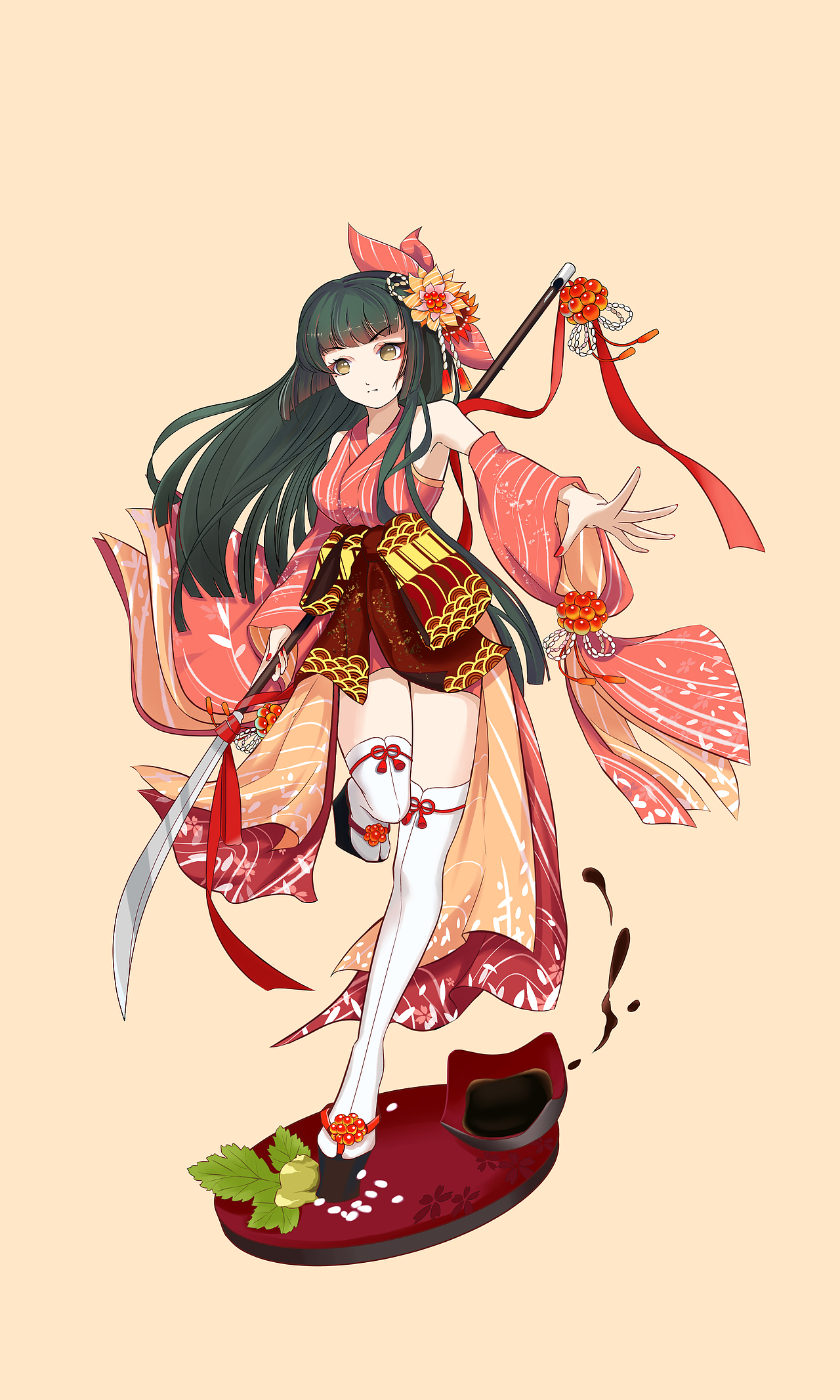 二次元立绘临摹与原创