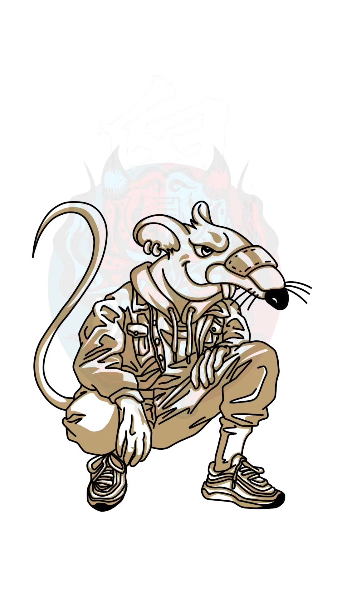 原创国潮插画设计十二生肖系列