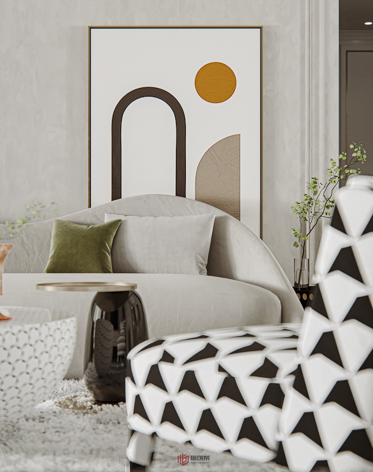 Modern style | 功能美学唤醒理想生活·现代客餐厅