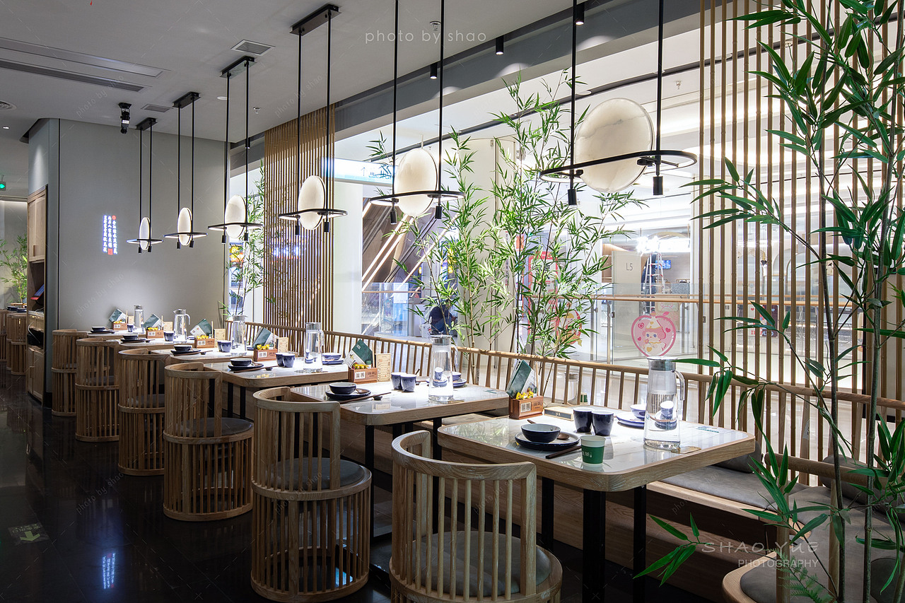绿茶餐厅(徐州万科新淮天地)+SHAO 商业空间摄影