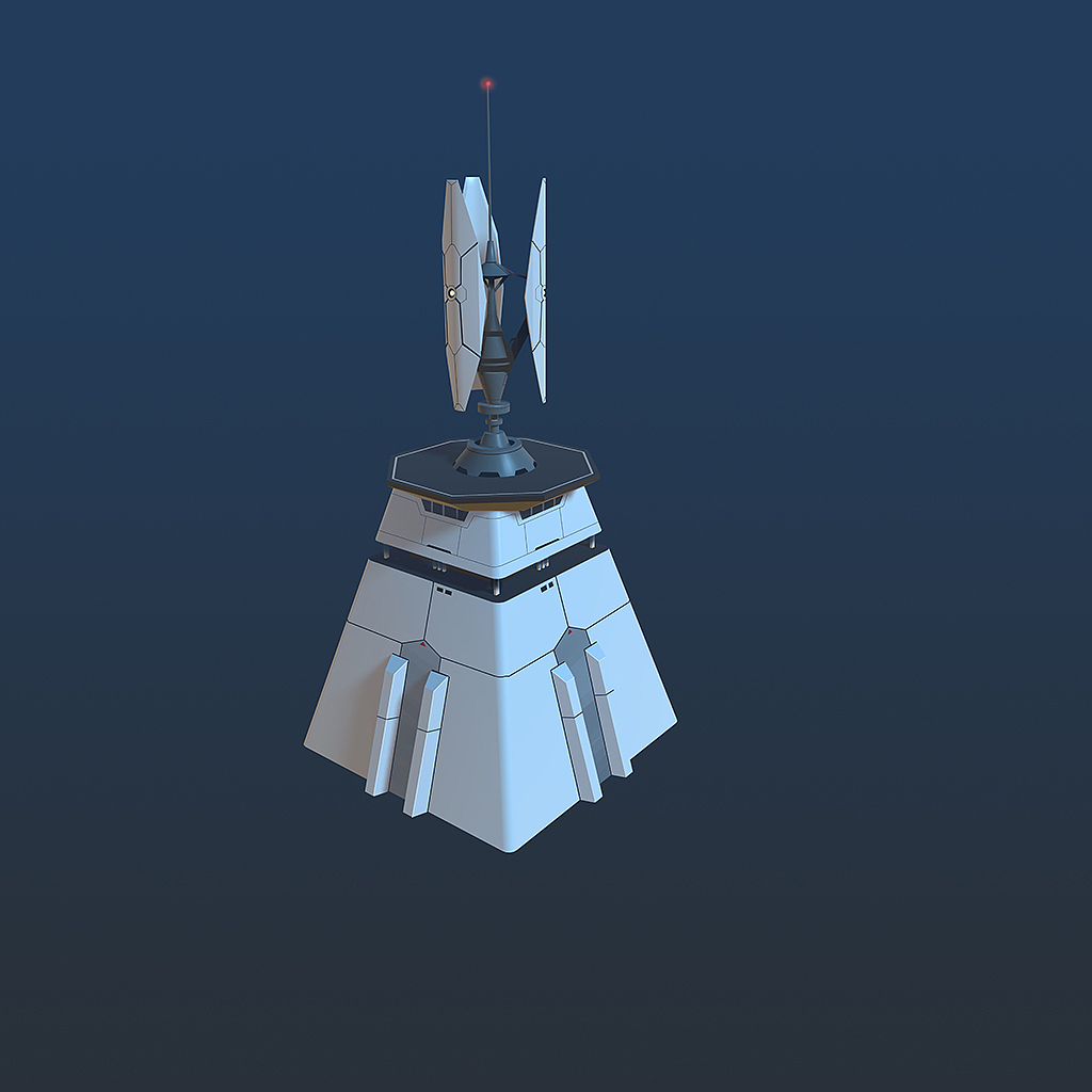 科幻要塞概念设计