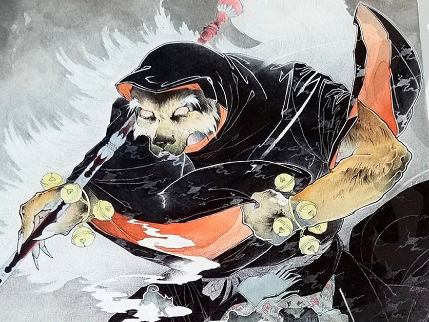 二十八星宿之娄金狗_玖武-站酷zcool