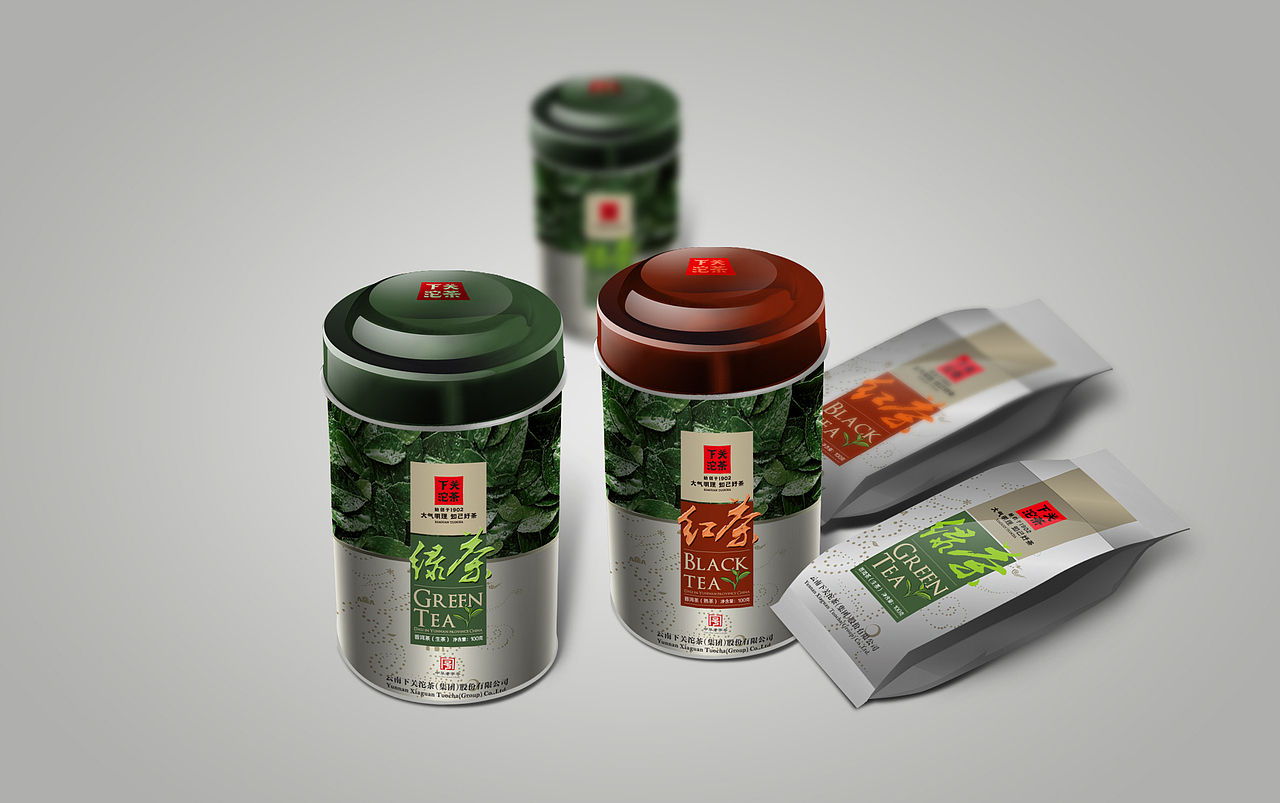 来一小组茶包装吧