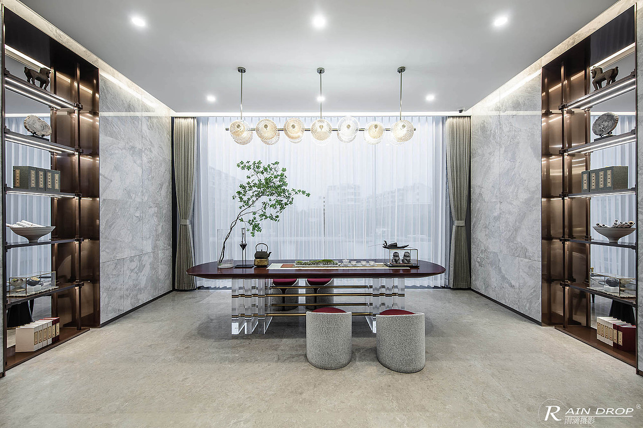 淡墨至雅·金地济南湖城风华售楼中心（图ZMjQ2NjY4OTg0） - 环境/建筑摄影 - 站酷设计师雨滴摄影原创素材 - 站酷ZCOOL