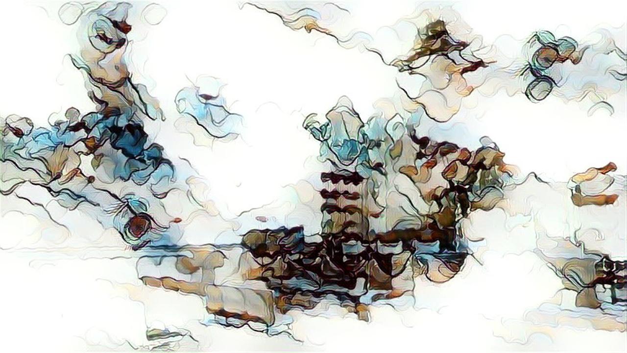 极简水墨抽象艺术