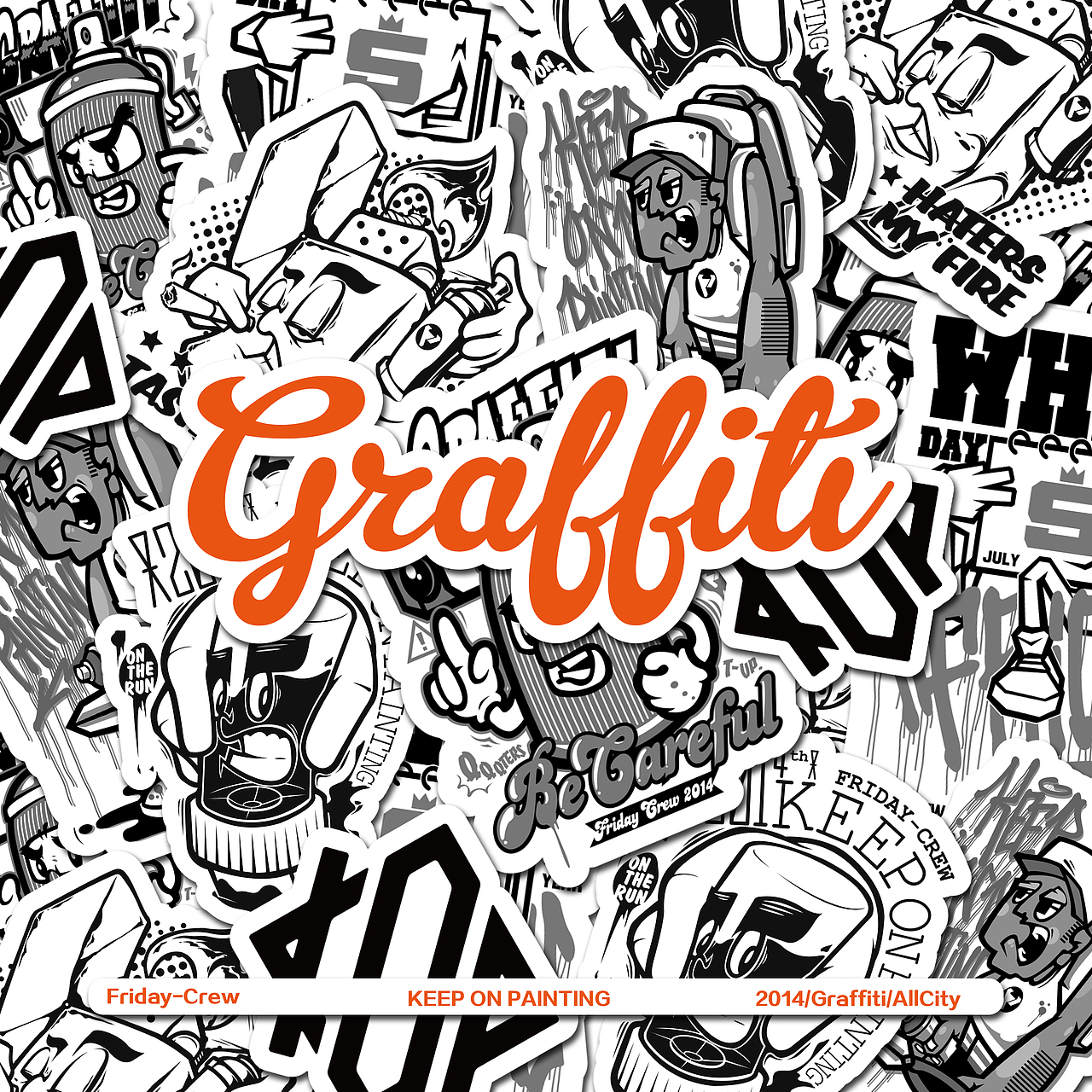 FRIDAY_CREW/KEEP ON PAINTING 3