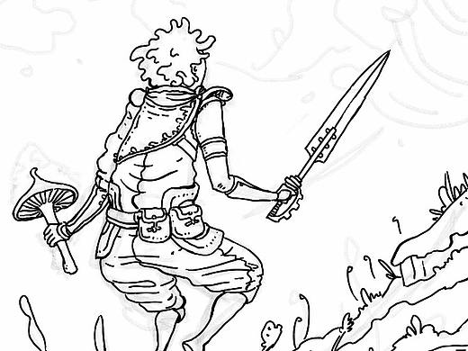 我的战士（个人主页-ZNDkzNTk1MDA=） - 创作习作 - 站酷设计师一切太了原创素材 - 站酷ZCOOL