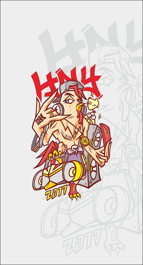 2017鸡（图ZNjcxNjMxMzY=） - 其他平面 - 站酷设计师TINY蔚蓝原创素材 - 站酷ZCOOL