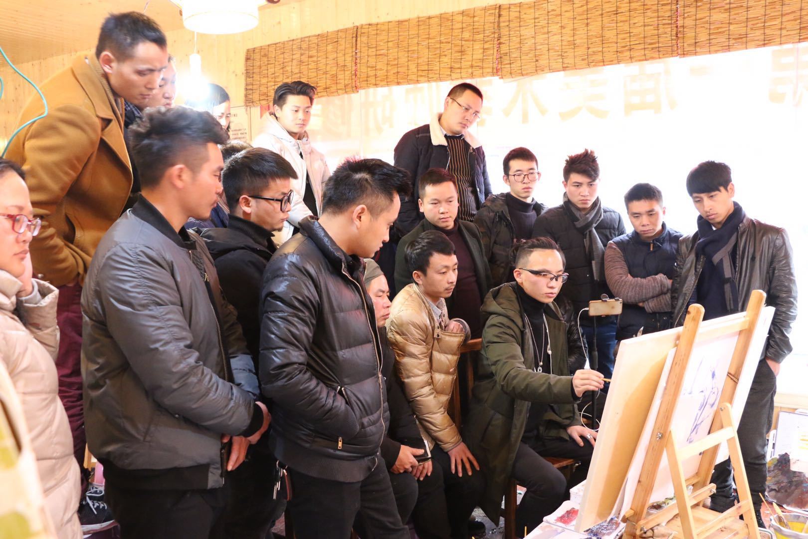 贵州省2018年第一届美术教师研修班朱友现场授课|摄影|人像摄影|贵州