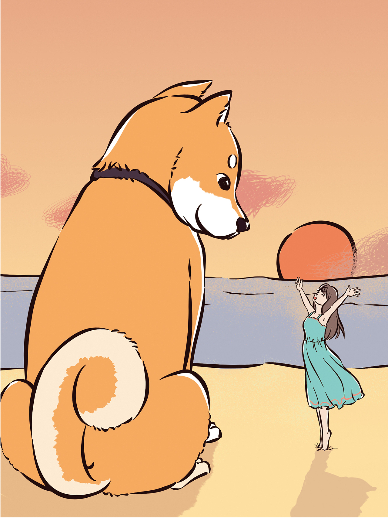 《无言》（图ZMTU1OTQ1Mjc2） - 创作习作 - 站酷设计师诈糊原创素材 - 站酷ZCOOL