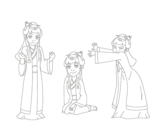 动画角色设计（图ZOTUyOTc3NDg=） - 其他动漫 - 站酷设计师vivien_hu原创素材 - 站酷ZCOOL