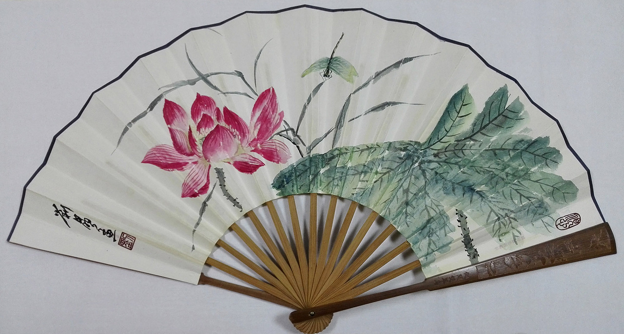 扇画——2016年04月|纯艺术|绘画|中国风动画 - 原创作品 - 站酷