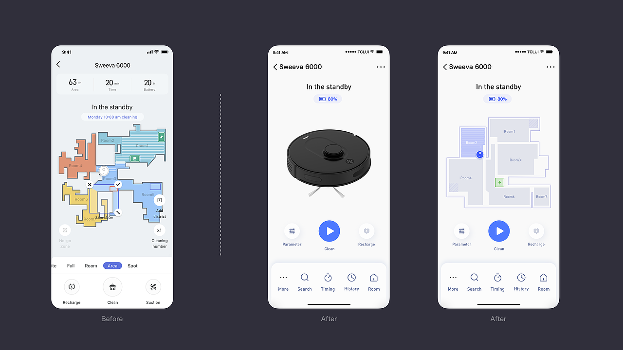 空调+扫地机控制App探索