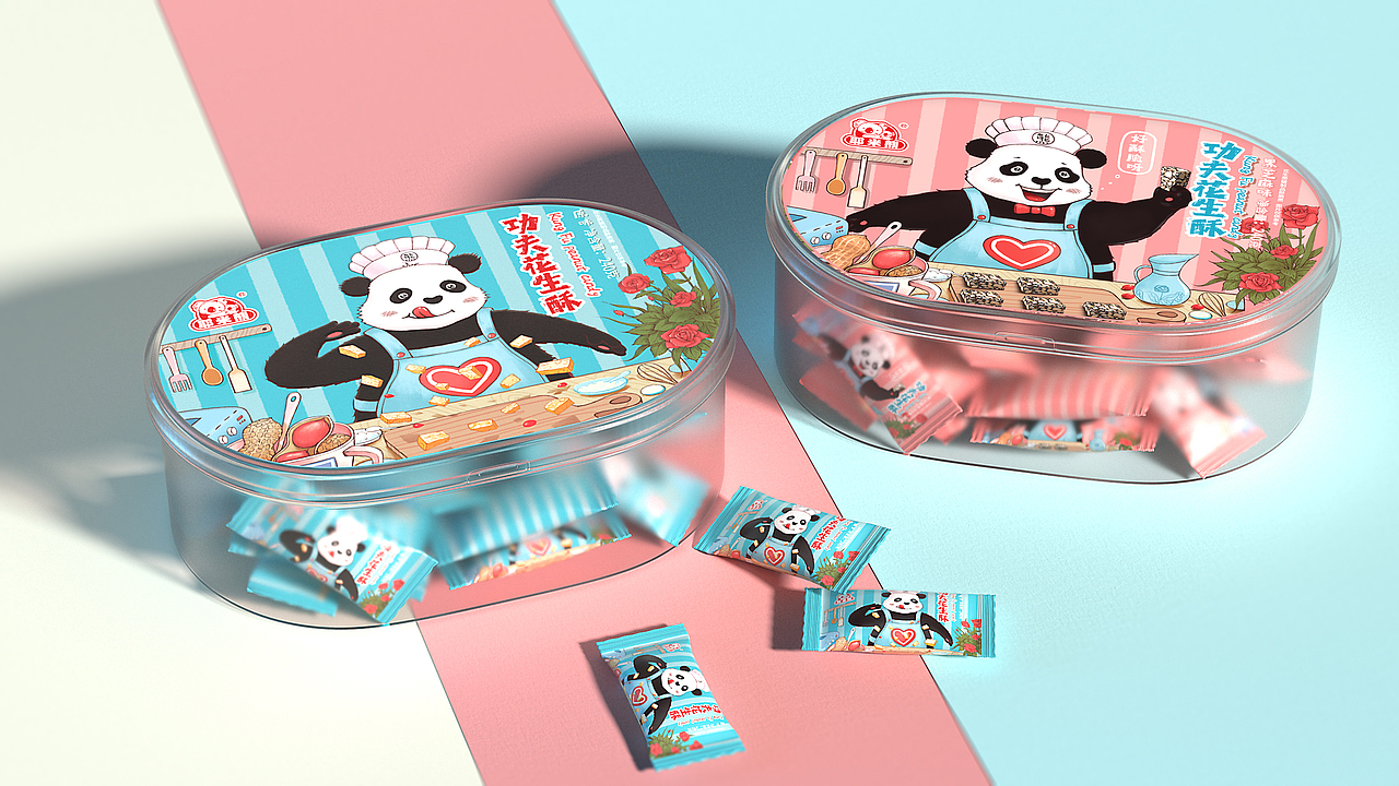 耶米熊花生酥包装（图ZMjY4OTIyNTcy） - 包装 - 站酷设计师銘眳銘原创素材 - 站酷ZCOOL