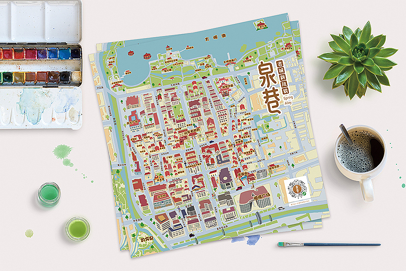 吾将 — 泉巷老城新风貌旅游文创设计（图ZMTUxNjk3NzM2） - 品牌 - 站酷设计师吾将文化科技集团原创素材 - 站酷ZCOOL