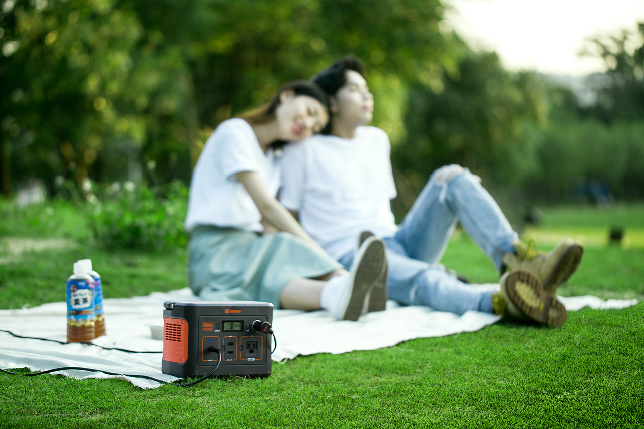 户外电源场景图拍摄修图