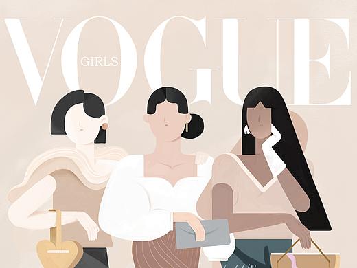 THE GIRLS（个人主页-ZNTQwMzUyNDA=） - 艺术插画 - 站酷设计师l1k2l3原创素材 - 站酷ZCOOL