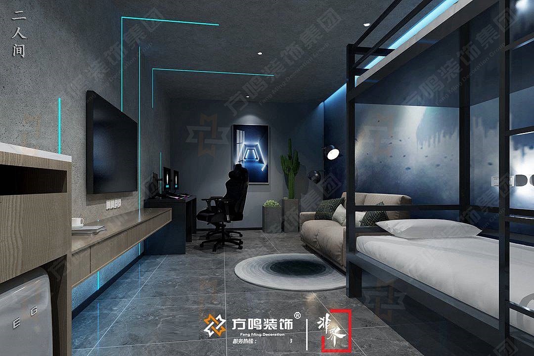 ZG电竞酒店装修设计效果图