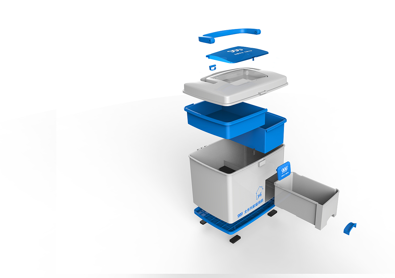 999家庭小药箱_深圳白狐工业设计-站酷zcool