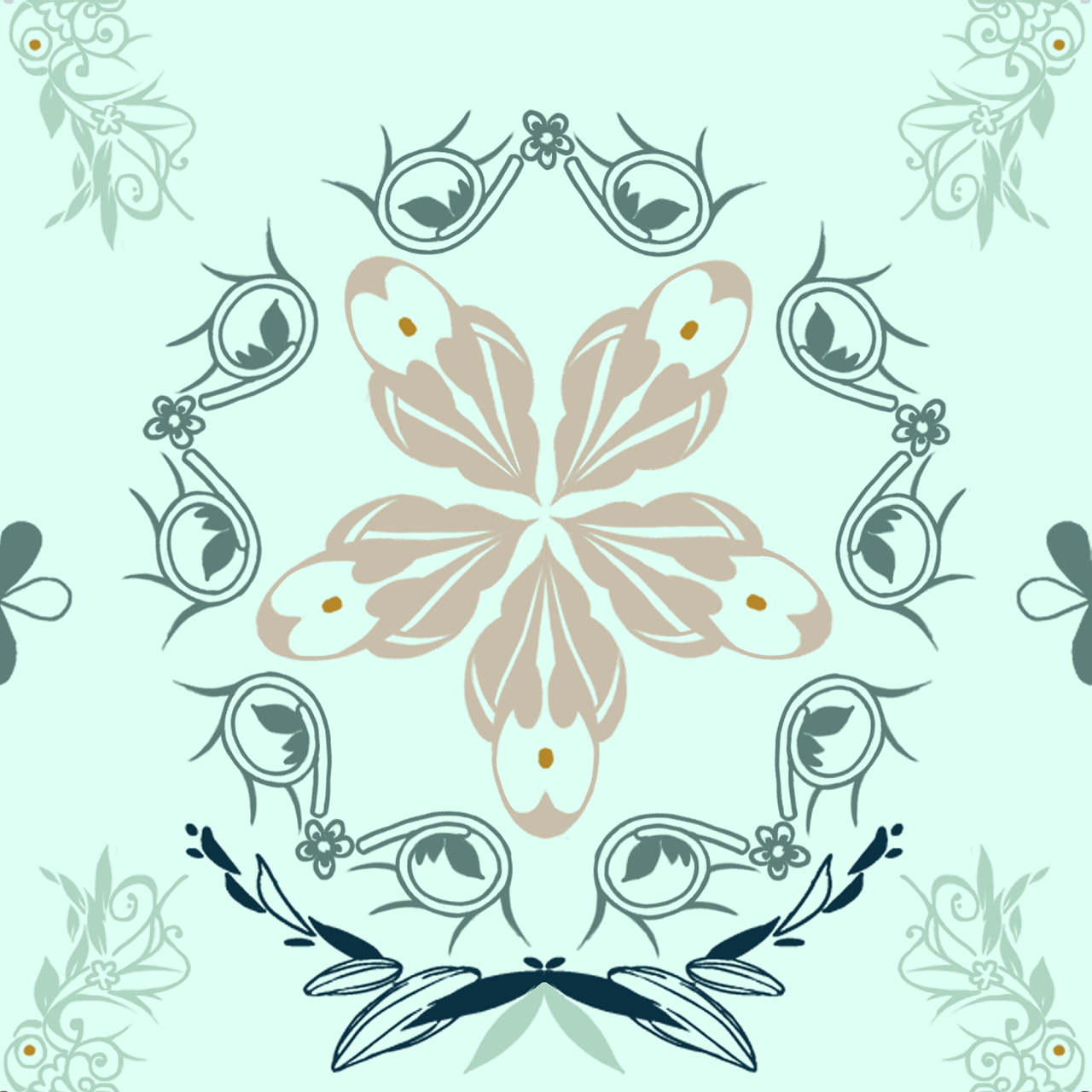 图案 四方连续基本图案|平面|图案|雁行啊 - 原创作品 - 站酷 (zcool)