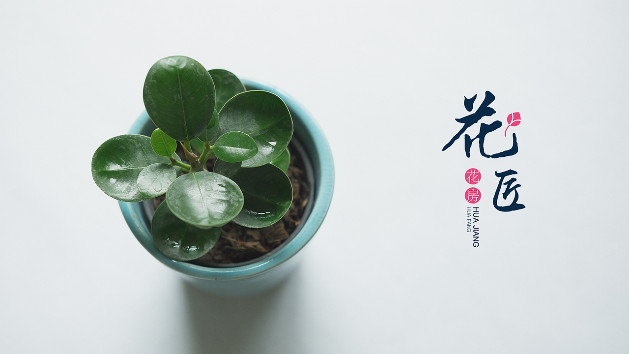 花匠花店logo设计