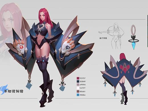 匠人绘19年秋游戏原画角色设计研修班 学员作业节选1 
