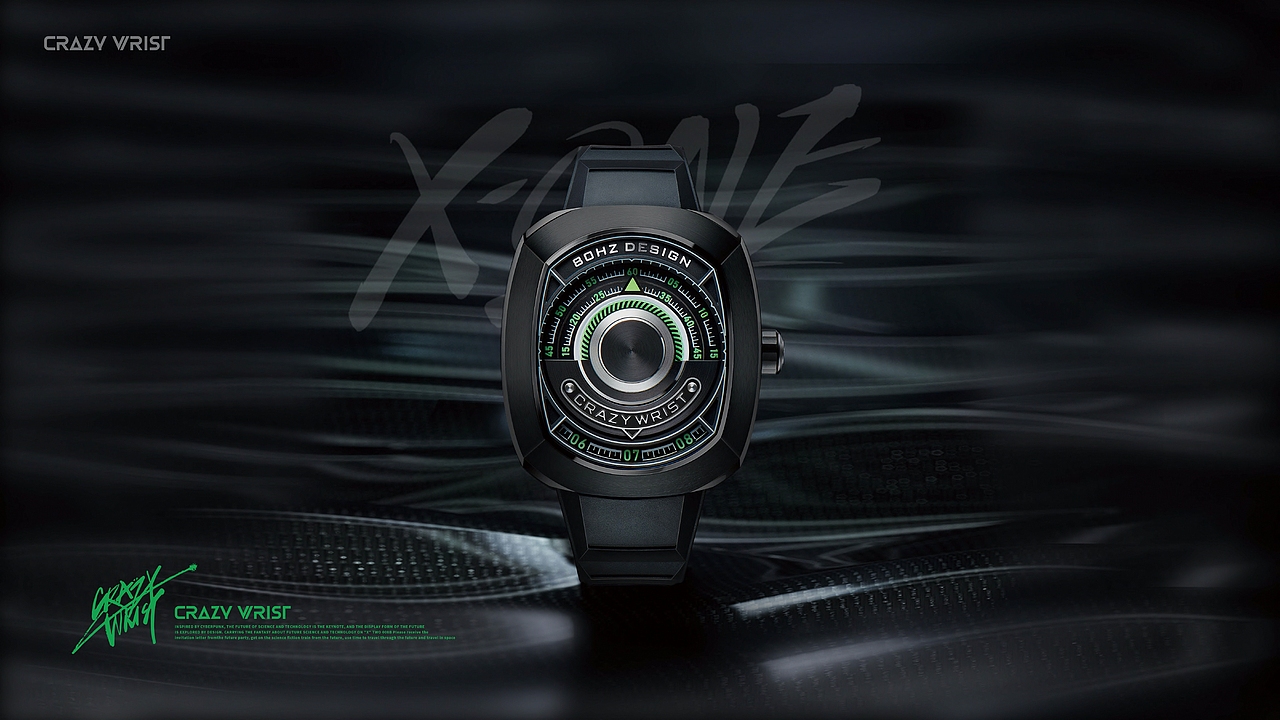 潮牌国表【CrazyWrist疯狂手腕】视觉设计（图ZMjUyNzU1MDQ4） - 品牌 - 站酷设计师Diamond天原创素材 - 站酷ZCOOL