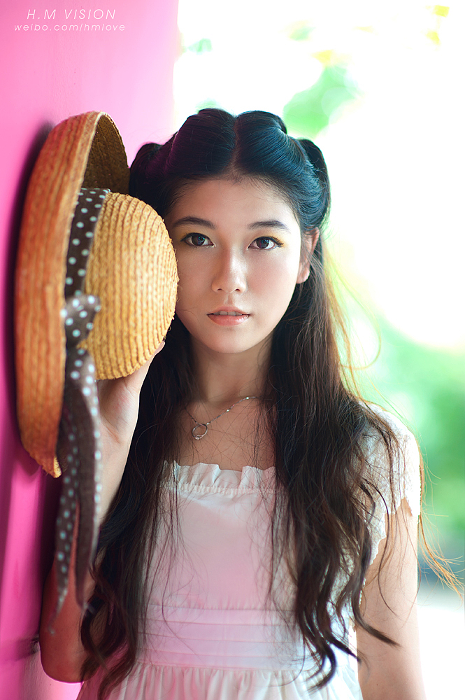 █&nbsp;H.M&nbsp;摄影&nbsp;█&nbsp;————&nbsp;《森の白裙女孩》