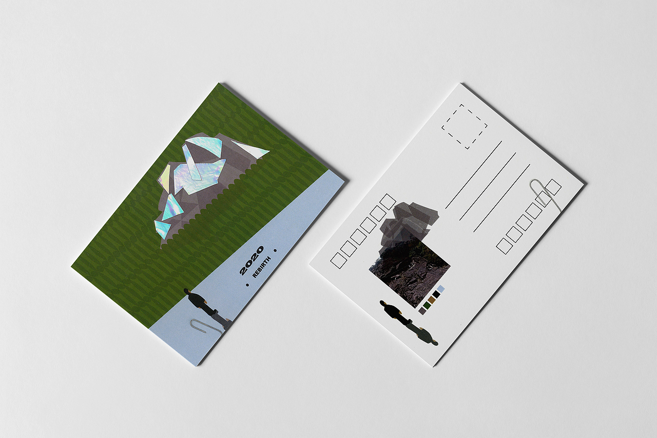 温州楠溪江主题旅游明信片