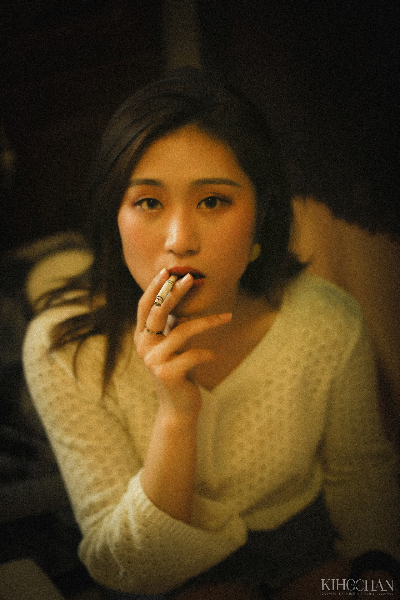 烟瘾少女 # 复古风