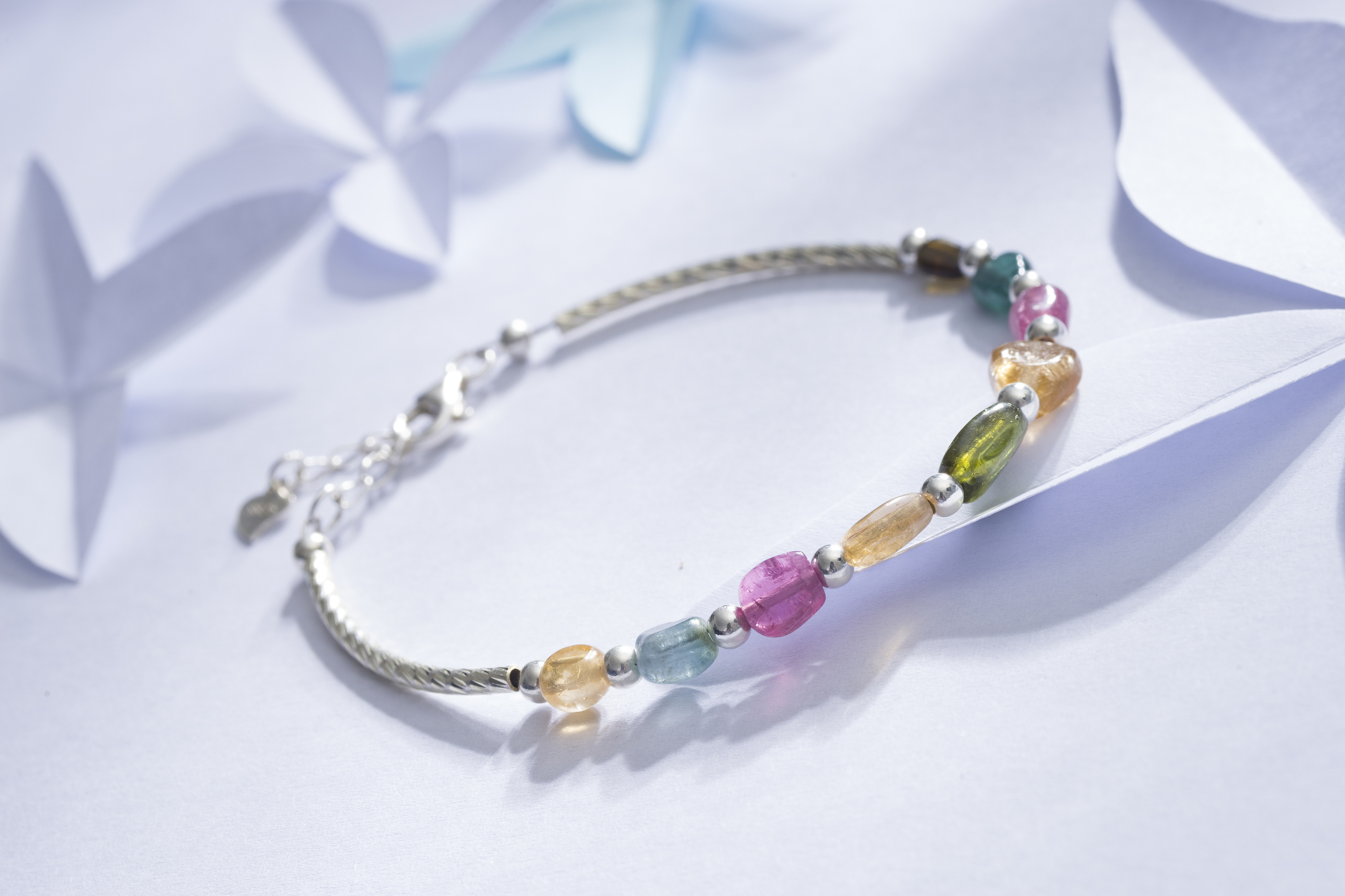 珠宝摄影 碧玺手串 原图直出 简约