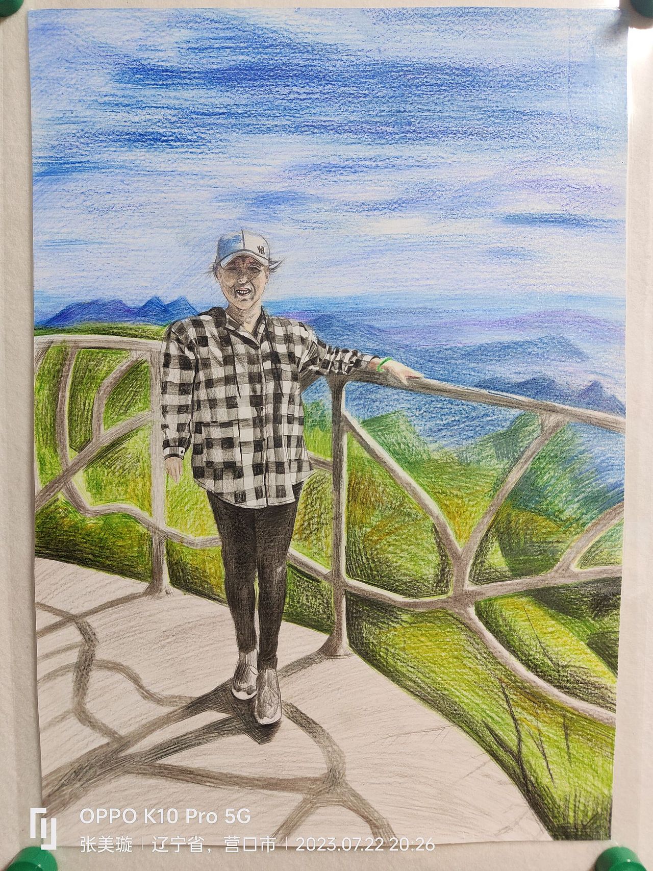 《母亲》彩铅作品（图ZMzQ2NDE1Mzgw） - 绘画 - 站酷设计师拿下22世纪原创素材 - 站酷ZCOOL