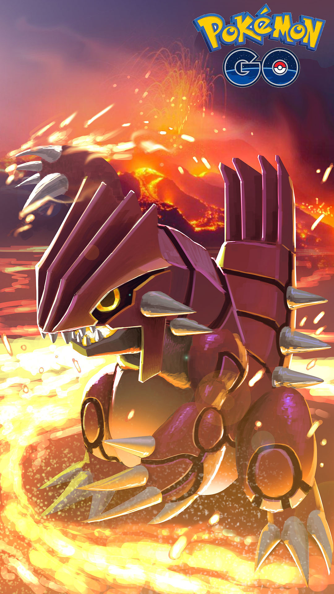 练习pokemon 固拉多 グラードン Groudon