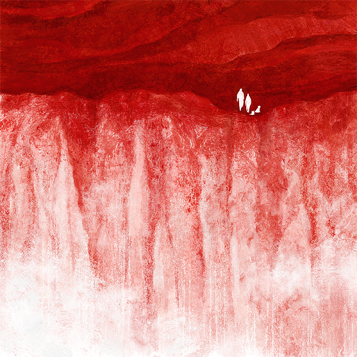 「东川红土地」
你脚下的红色土地被劈开一道缝<br>是谁塞了几团迷雾藏住悬崖下的秘密<br>我向下探了探头<br>狗呜呜两声便向后退了一步<br>还剩八条命的猫似乎蠢蠢欲动 