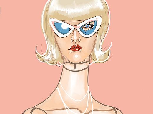 barbie（个人主页-ZNDM2NTM4MzY=） - 新锐潮流插画 - 站酷设计师阿明的光荣之路原创素材 - 站酷ZCOOL